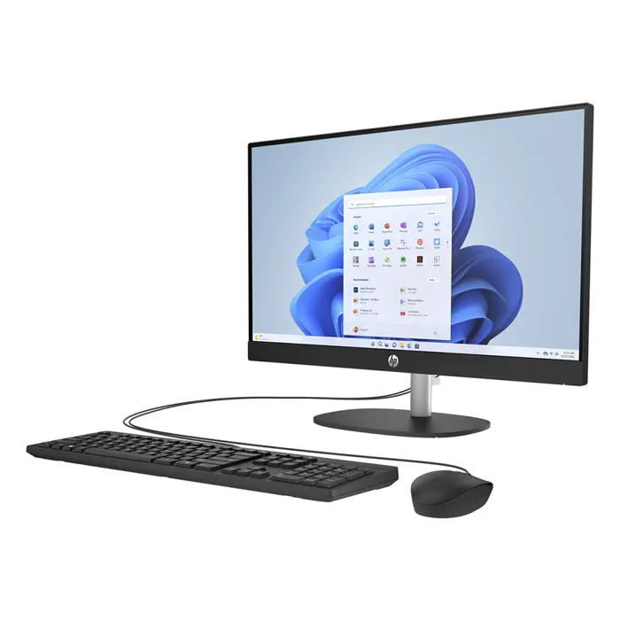 HP 24-cr1091nh All-in-One; Core Ultra 5 125U 1.3GHz/8GB RAM/512GB SSD PCIe;WiFi/BT/webcam/Intel Graphics/23.8" FHD (1920x1080)/Win 11 64-bit/Basic Stand - Premium Obnovljeno