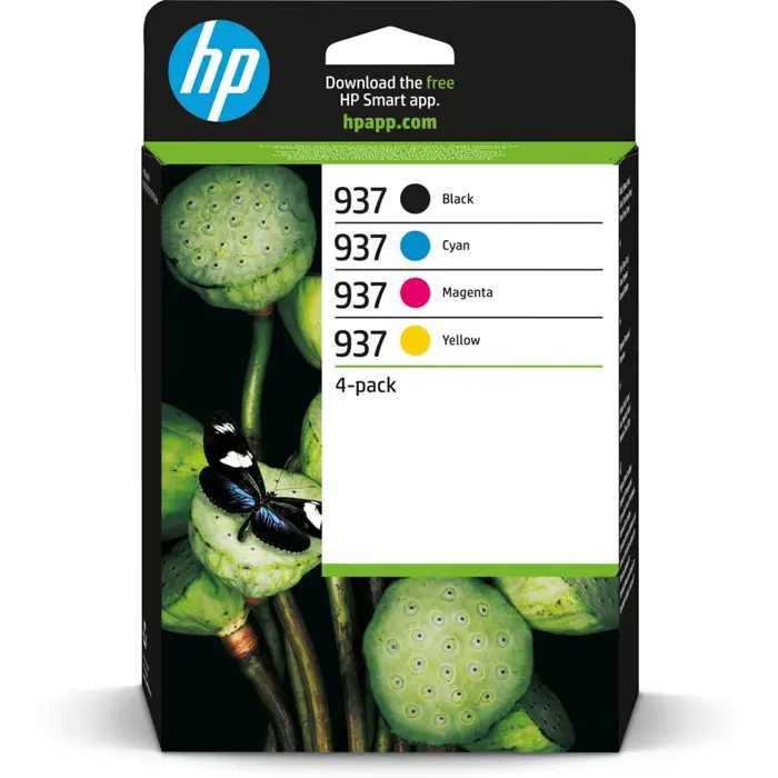 HP 937      black+Dreifarbig  Tintenpatrone