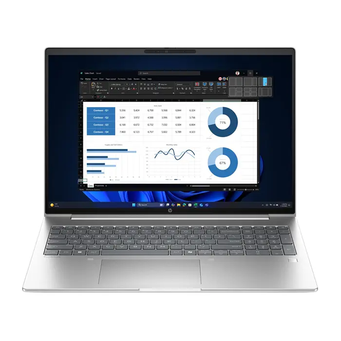 HP ProBook 4 G1ah 16; Ryzen 5 220 3.2GHz/32GB RAM/512GB SSD PCIe/batteryCARE+;WiFi/BT/AMD Radeon 740M/16 WUXGA AG/backlit kb/num/Win 11 Pro 64-bit - Premium Obnovljeno