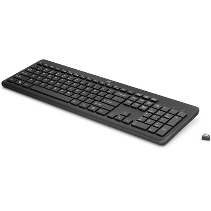 HP 230, bežična membranska tipkovnica, crna, HR, 3L1E7AA