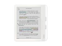 E-bralnik Kobo Libra Colour, 7'' Touch, 32GB, WiFi, bel - N428-KU-WH-K-CK