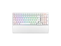 Tipkovnica ASUS ROG Strix Scope II 96 Wireless, bela, ROG NX Snow, PBT, RGB, USB, US - 90MP037A-BKUA30
