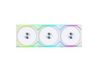 Ventilator za ohišje Lian Li UNI FAN SL Wireless 120 ARGB PWM 120mm, 3 Pack + kontroller, bel - 12SL1W3W