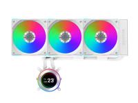 Vodeno hlađenje AIO Liquid Cooler Lian Li HydroShift II LCD-C 360CL, bel - GHS2LCD36RW