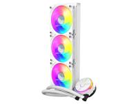 Vodeno hlađenje AIO Liquid Cooler Cooler Master MasterLiquid PL360 Flux, 360mm, ARGB, bel - MLY-D36M-A23PZ-RW