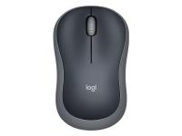 Miš Logitech M185 Wireless, nano, optična, siva - 910-002235