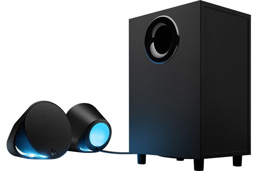 Zvočniki Logitech G560, 2.1, bluetooth, RGB, 120W RMS, črni - 980-001301
