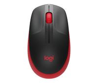Miš Logitech M190 Wireless, rdeča - 910-005908
