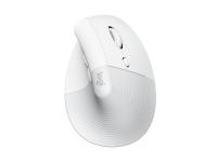 Miš Logitech Lift for Mac Vertical Ergonomic, bela - 910-006477