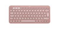 Tipkovnica Logitech Pebble Keys 2 K380s Multi-Device, roza, SLO g. - 920-011853