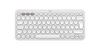 Tipkovnica Logitech Pebble Keys 2 K380s Multi-Device, bela, SLO g. - 920-011852