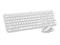 Tipkovnica in Miš Logitech Signature Slim Combo MK950, bela, SLO g. - 920-012491