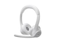 Slušalice Logitech Zone 300, Bluetooth, bele - 981-001417