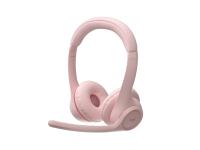 Slušalice Logitech Zone 300, Bluetooth, roza - 981-001412