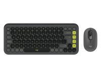 Tipkovnica in Miš Logitech POP Icon Combo, Bluetooth, grafitna, SLO g. - 920-013140