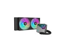 Vodeno hlađenje AIO Liquid Cooler DeepCool LT240 ARGB, 240mm, RGB, black- R-LT240-BKAMNC-G-1
