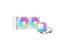 Vodeno hlađenje AIO Liquid Cooler DeepCool LE240 WH V2, 240mm, ARGB, bel - R-LE240-WHAMMN-G-2