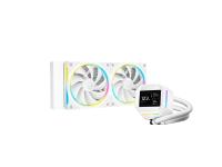 Vodeno hlađenje AIO Liquid Cooler DeepCool LM240 WH, 240mm, LCD, ARGB, bel - R-LM240-WHDMMC-1