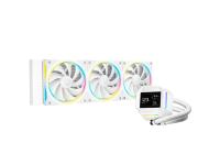 Vodeno hlađenje AIO Liquid Cooler DeepCool LM360 WH, 360mm, LCD, ARGB, bel - R-LM360-WHDMMC-1