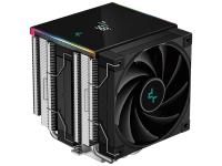 Hladilnik za procesor DeepCool AK620 DIGITAL SE, 2x120mm, ARGB, LCD, black- R-AK620-BKADMN-GJD