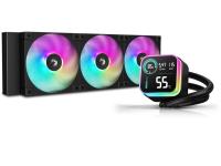 Vodeno hlađenje AIO Liquid Cooler DeepCool LQ360 ULTRA, 360mm, LCD, ARGB, black- R-LQ360-BKASMC-G-1