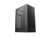 Kućište DeepCool CH170 PLUS, ITX, Micro-ATX, kaljeno steklo, crno - R-CH170-BKNGM0-G