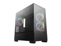Kućište DeepCool CG380 3F, mATX, Midi-Tower, kaljeno steklo, crno - R-CG380-BKAGM3-G