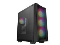 Kućište DeepCool CC560 MESH V2, ATX, Midi-Tower, ARGB, Kaljeno steklo, crno - R-CC560-BKAMA4-G-2
