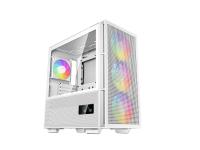 Kućište DeepCool CH560 Digital WH, E-ATX, ARGB, LCD, kaljeno steklo, belo - R-CH560-WHAPE4D-G-1