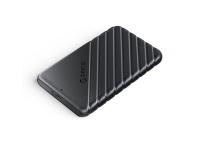 Zunanje ohišje za 2,5'' HDD/SSD, USB-C 3.1 UASP v SATA3, tool-free, crno, ORICO 25PW1C-C3 - 25PW1C-C3-BK-EP