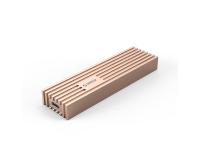 Zunanje ohišje za M.2 NVMe/SATA 2230-2280 v USB3.2 Gen2 Type-C, 10Gbps, Aluminij, zlato-roza, ORICO FV35C3 - FV35C3-G2-RG-BP