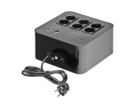 UPS SOCOMEC NeTYS PL 600VA, 360W, Off-line, USB, schuko, black - NPL-0600-D