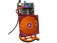 NerdQaxe++, komplet za samostojno rudarjenje, EU napajanje, SoloMining, 5 TH/s