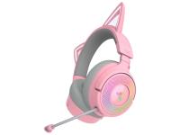 Slušalice Razer Kraken Kitty V3 Pro Quartz, roza - RZ04-05170200-R3M1