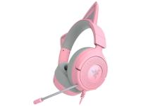 Slušalice Razer Kraken Kitty V3 X Quartz, roza, 3.5 mm - RZ04-05350100-R3M1
