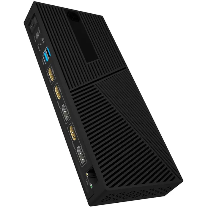 ICY BOX IB-DK2246AC, docking station (black, USB-C, HDMI, DisplayPort)
