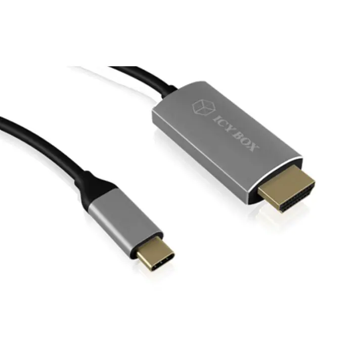 Icybox cable from USB-C to HDMI with support for 4k @ 60Hz