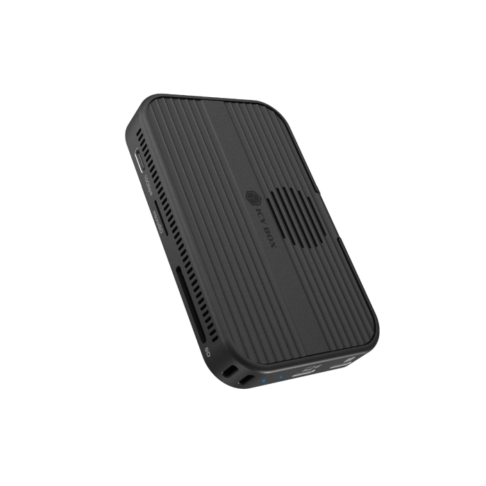 IcyBox IB-DK4071M-CU31 7-in-1 Docking Station with magnetic M.2 SSD bay docking station