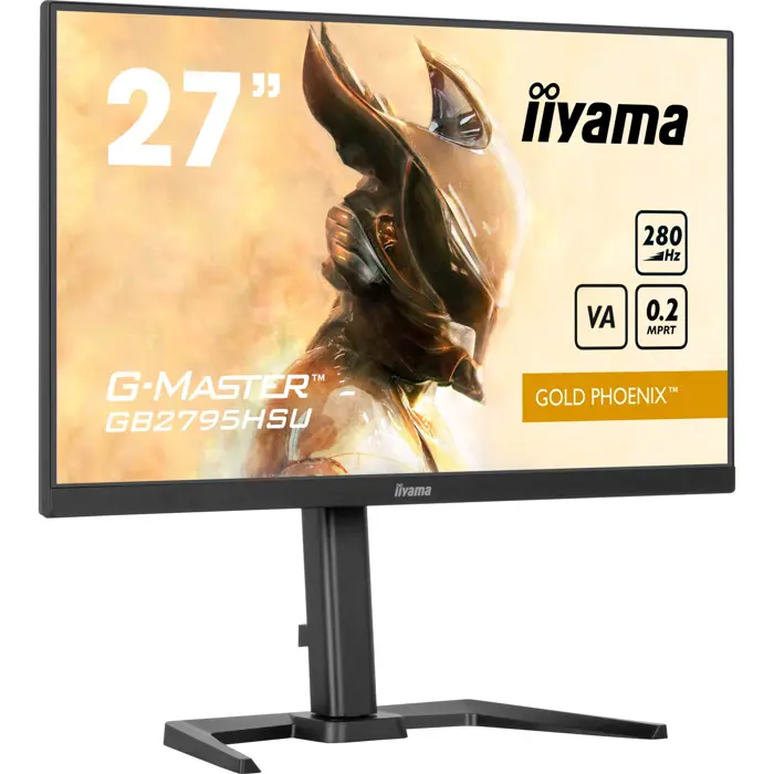 Iiyama G-Master GB2795HSU-B1 Gold Phoenix - 27 - black (matt), FullHD, VA, HDR, 280Hz panel
