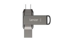 USB ključek Lexar JumpDrive Dual Drive D400, 64GB, USB 3.1 Type-C, 130 MB/s - LJDD400064G-BNQNG
