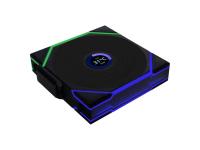 Ventilator za ohišje Lian Li UNI FAN TL Wireless LCD 120 Reverse Blade ARGB PWM 120mm, black- 12RTLLCD1W1B