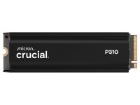 SSD 2TB M.2 80mm PCI-e 4.0 x4 NVMe, CRUCIAL P310 Heatsink (CT2000P310SSD5) - CT2000P310SSD5