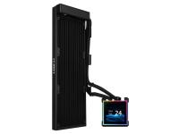 Vodeno hlađenje AIO Liquid Cooler Lian Li HydroShift II LCD-S 360N Fanless, black- GHS2LCDS36NB