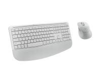 Tipkovnica in Miš Logitech Signature Comfort Plus MK880, bela, SLO g. - 920-014033