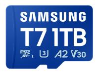 Spominska kartica Samsung T7, micro SDXC, 1TB, U3, V30, A2, UHS-I, 170 MB/s - MB-MB1T0T/WW