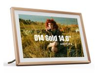 Digitalni foto okvir 14'' (35,5 cm) Arzopa D14, 32GB, WiFi, zlat - D14-GOLD