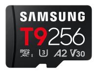 Spominska kartica Samsung T9, micro SDXC, 256GB, U3, V30, A2, UHS-I, 200 MB/s - MB-MH256T/WW