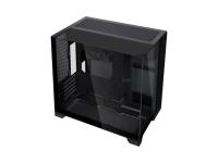 Računalniško ohišje Lian Li O11 Vision-M, Micro-ATX, kaljeno steklo, črno - O11VMX