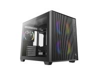 Računalniško ohišje DeepCool CG330 MESH 3F, micro-ATX, ARGB, kaljeno steklo, črno - R-CG330MESH-BKANM3-G