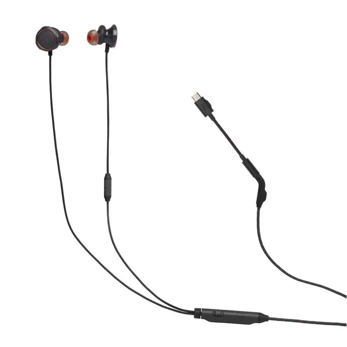 JBL Quantum 50C In-ear žične USB-C gaming Slušalice, črne